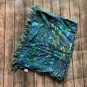 Van Klee Fringe Boho Blanket Scarf